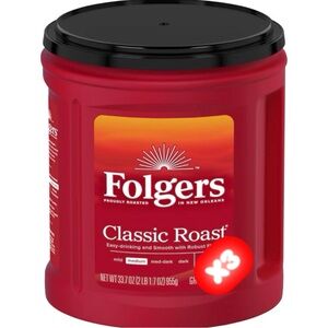 Big Tub Folgers Coffee x3 ☕️ ☕️ ☕️